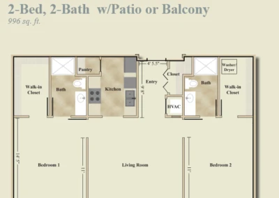 The Cabaniss with Balcony